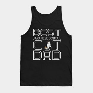 Best Japanese Bobtail Cat Dad Tank Top